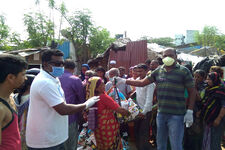Das WPC baut Toiletten in den Slums von Mysore